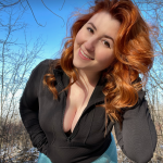 Isla Moon sexy OnlyFans creator in the wilderness